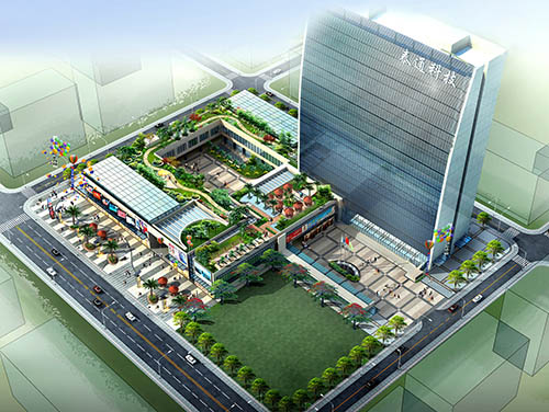 泰通科技中心景观设计